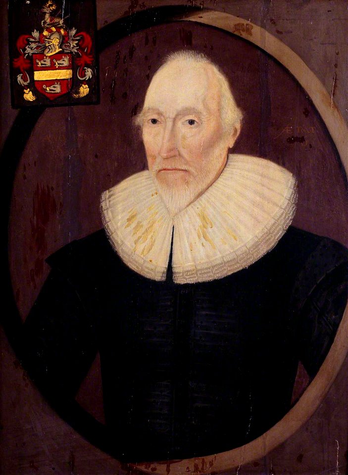 John Thelwall (1533–1630) by Gilbert Jackson; kept at NLW