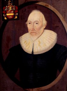 John Thelwall (1533–1630) by Gilbert Jackson; kept at NLW. Free illustration for personal and commercial use.