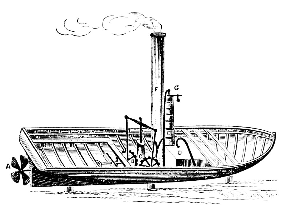 PSM V12 D546 John stevens screw steamer 1804