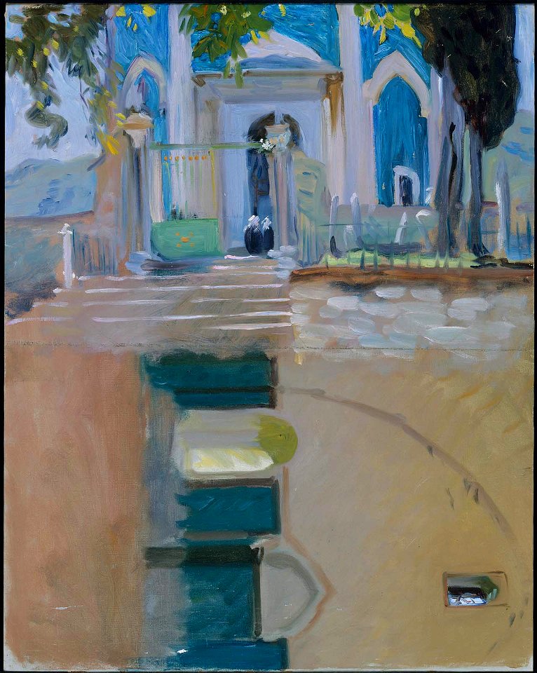 John Singer Sargent - Two Architectural Studies - 37.48 - Museum of Fine Arts