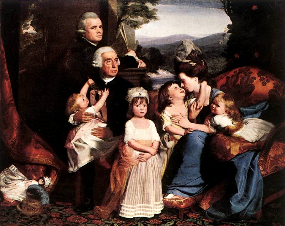 John Singleton Copley - The Copley Family - WGA5214
