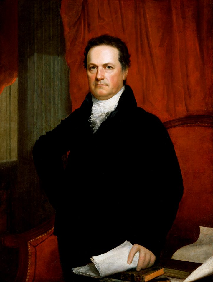 John Wesley Jarvis - Portrait of DeWitt Clinton (ca. 1816) - Google Art Project