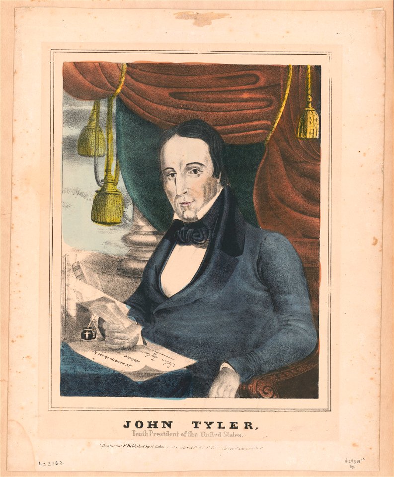 John Tyler, tenth president of the United States LCCN2003679816