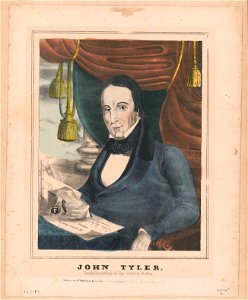 John Tyler, tenth president of the United States LCCN2003679816