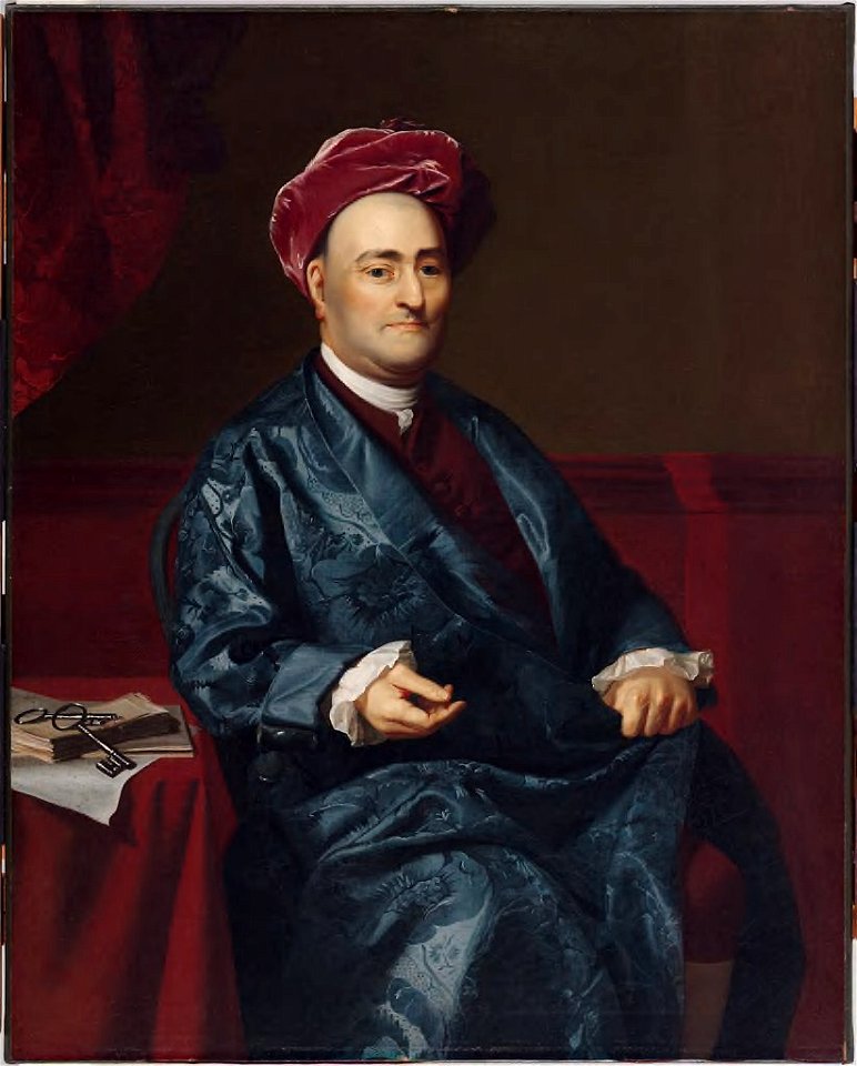 John Singleton Copley - Thomas Hubbard (1702-1773) - H79 - Harvard Art Museums