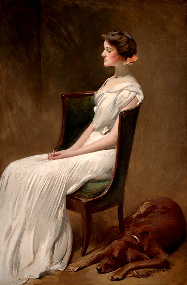 John White Alexander - Miss Dorothy Quincy Roosevelt (later Mrs. Langdon Geer) - 2007.36 - Dallas Museum of Art