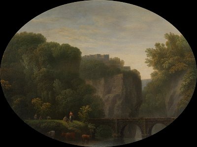 John Taylor of Bath - A Bridge Over the River Wye - Google Art Project