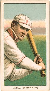 Johnny Bates, Boston Doves, baseball card portrait LCCN2008675092