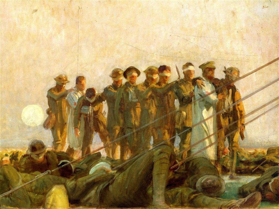 John Singer Sargent - Gassed Detail 2