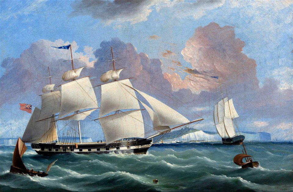 John Tudgay - White Cliffs - Sarjeant Gallery