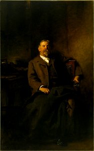 John Singer Sargent - Henry Lee Higginson (1834-1919) - H189 - Fogg Museum