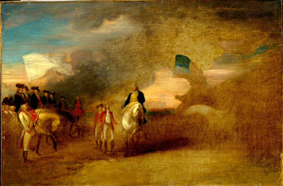 John Trumbull - Surrender of Cornwallis at Yorktown - 48.216 - Detroit Institute of Arts