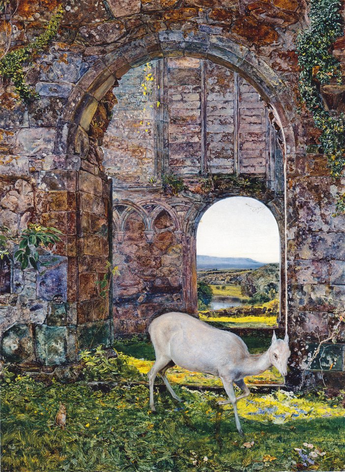 John William Inchbold - The white doe of Rylstone - 1855