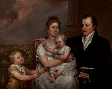 John Trumbull - The Vernet Family - 1943.1 - Yale University Art Gallery. Free illustration for personal and commercial use.