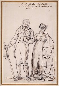 John Thomas Serres - Serres-K077767 - Jacky Gordon and her brother - 1806
