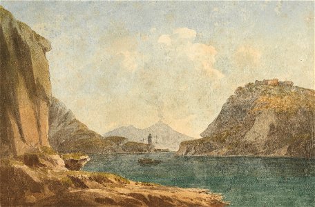 John Warwick Smith - View of Vesuvius - Google Art Project. Free illustration for personal and commercial use.