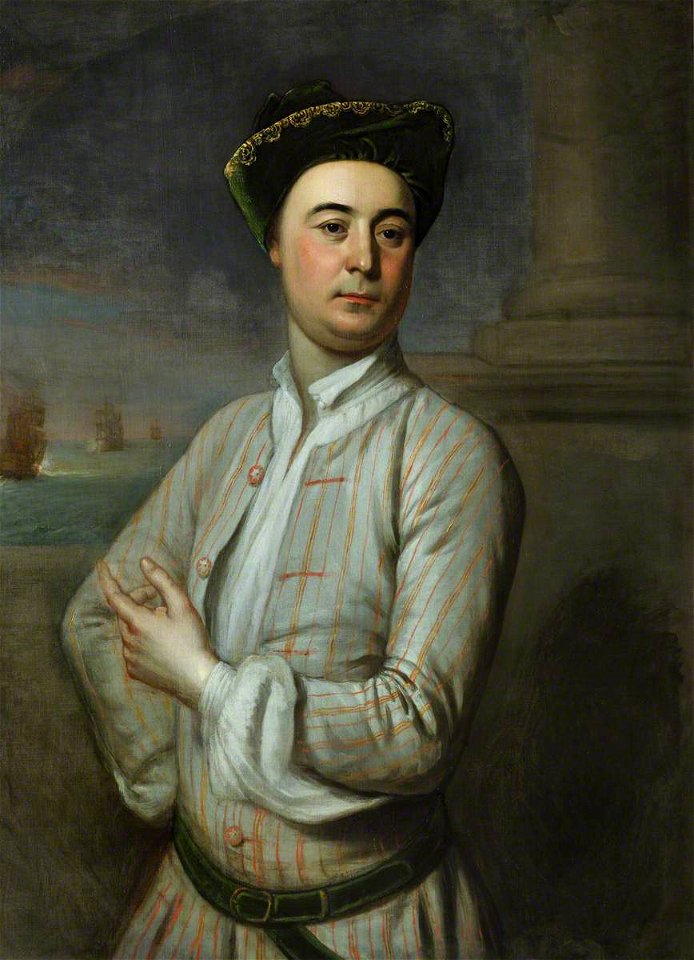 John Theodore Heins Senior (1697-1756) (attributed to) - Admiral Sir Robert Harland (c.1715–1784) - BHC2749 - Royal Museums Greenwich