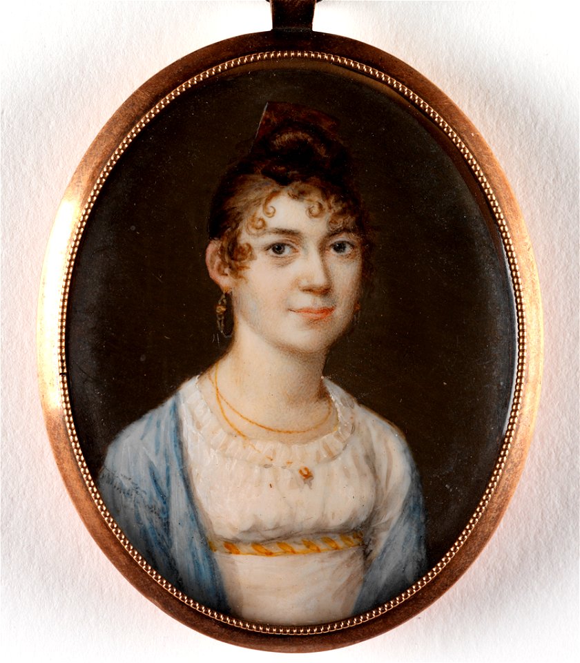 John Wesley Jarvis - Portrait of the Artist's Sister, Elizabeth Jarvis - 17.342 - Rhode Island School of Design Museum