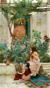 John William Waterhouse At Capri