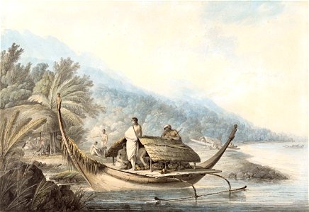 John Webber, A View in Ulietea (Raiatea)