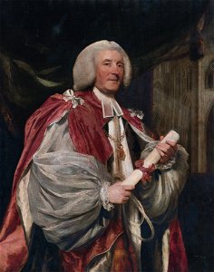 John Thomas, Bishop of Rochester, by Joshua Reynolds. Free illustration for personal and commercial use.