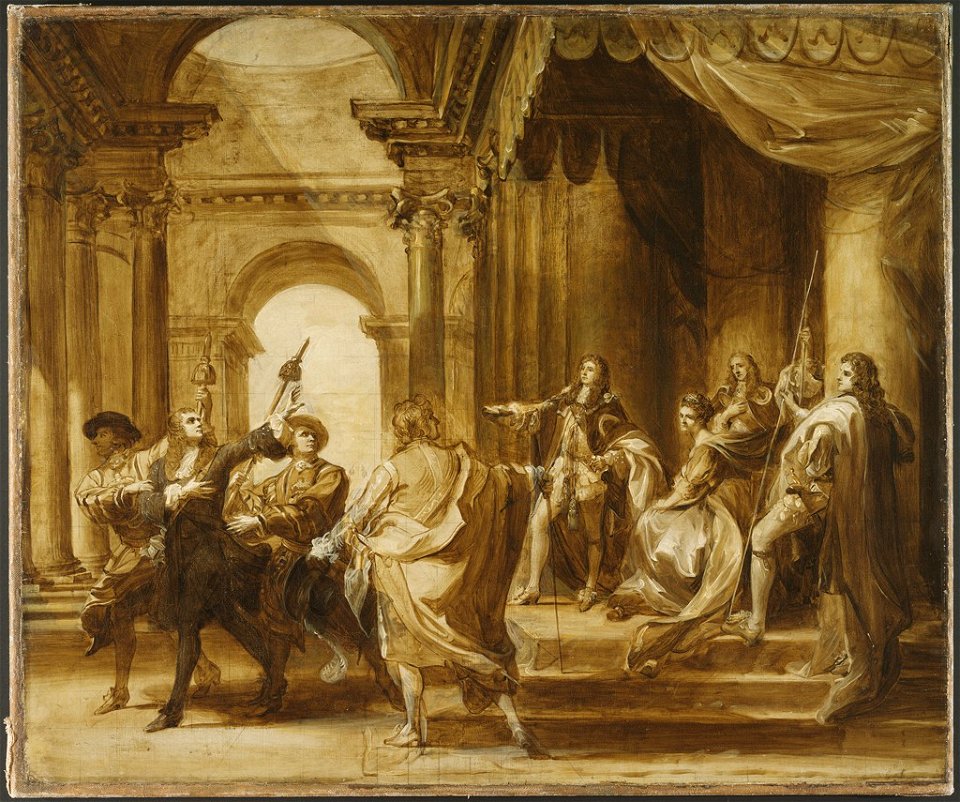 John Singleton Copley - Study for Monmouth Before James II - 1957.225 - Harvard Art Museums