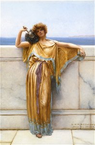 John William Godward - Clymene, 1892