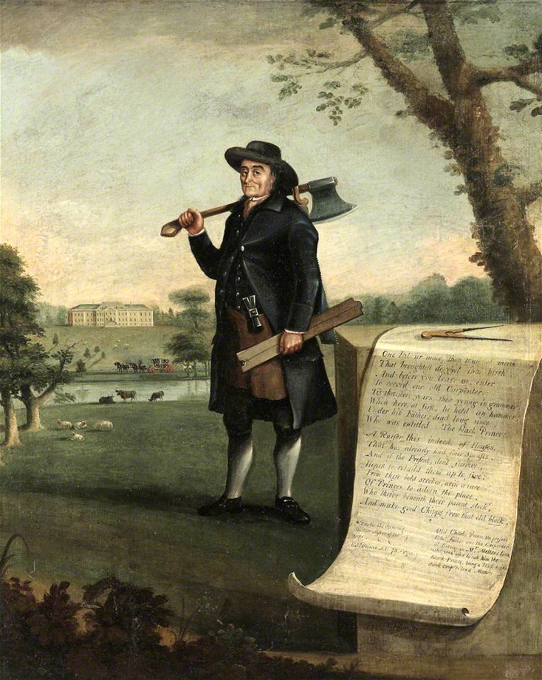 John Walters (1721-1797) - Edward Prince (b.1718-1719), Carpenter, Aged 73 - 1151287 - National Trust