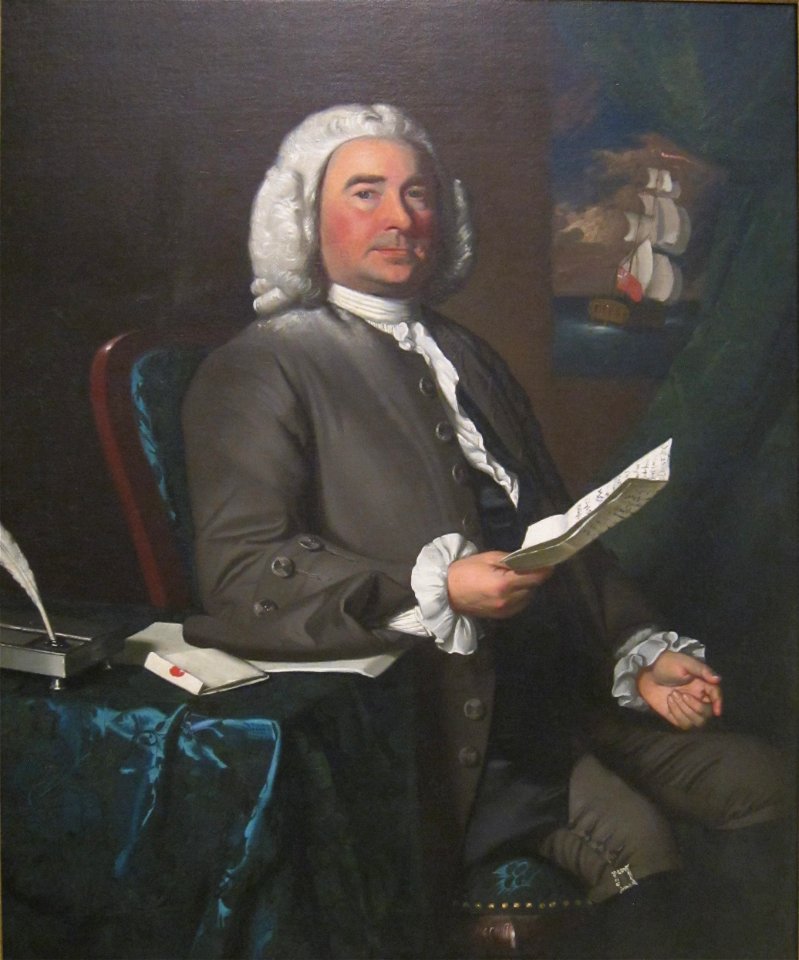John Singleton Copley, portrait of Thomas Greene, 1758, Cincinnati Art Museum