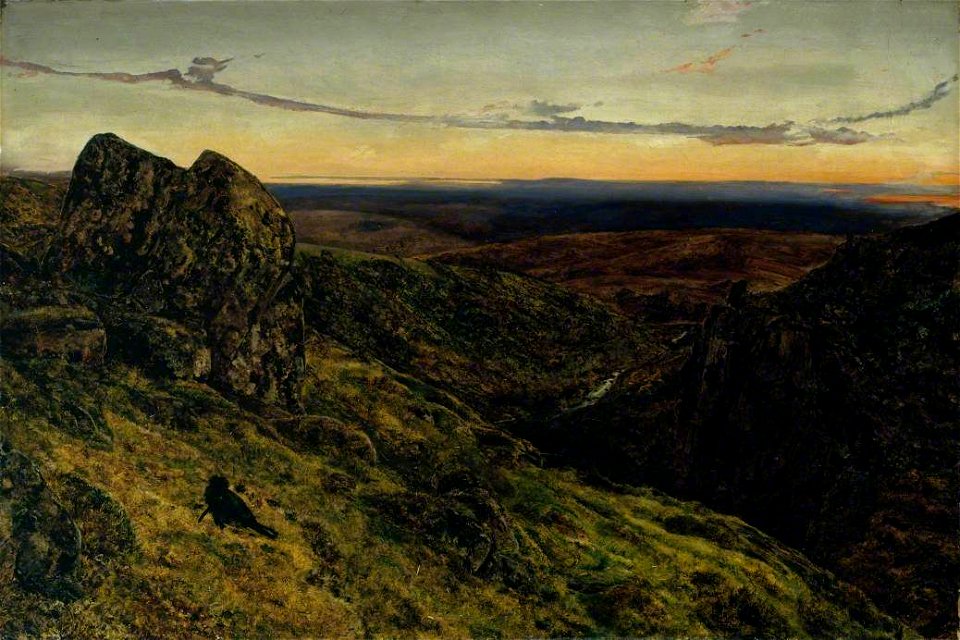 John William Inchbold (1830-1888) - The Moorland (Dewar-stone, Dartmoor) - N01477 - National Gallery