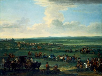 John Wootton - George I at Newmarket, 4 or 5 October, 1717 - Google Art Project