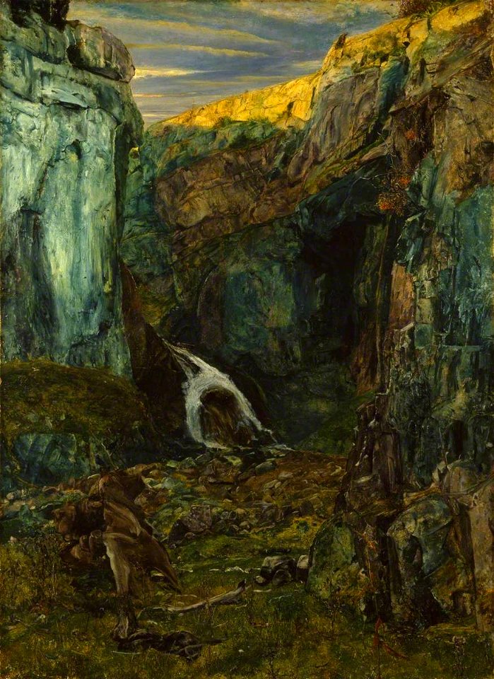 John William Inchbold (1830-1888) - Gordale Scar, Yorkshire - T05467 - Tate