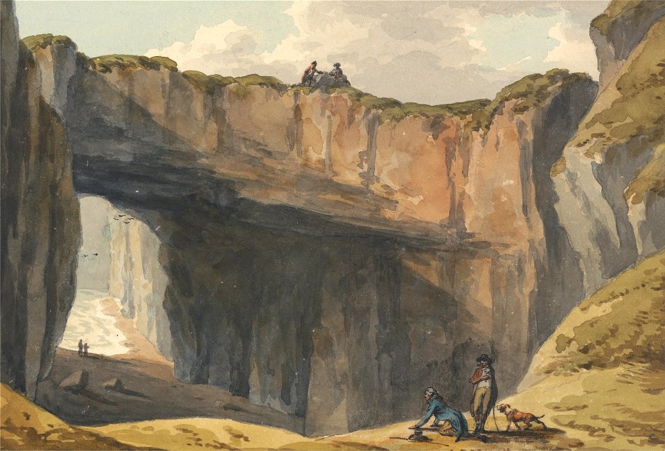 John Warwick Smith - Castle Point - Google Art Project