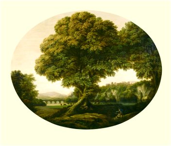 John Taylor (c. 1745-1806) - Landscape with a Large Tree - RCIN 404590 - Royal Collection