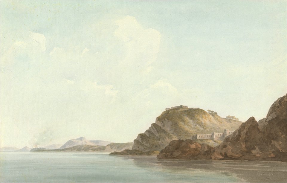 John Warwick Smith - Coast Near Sorrento - Google Art Project
