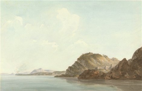 John Warwick Smith - Coast Near Sorrento - Google Art Project. Free illustration for personal and commercial use.