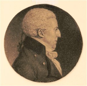 John Wharton, head-and-shoulders portrait, right profile LCCN2007675992