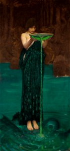 J. W. Waterhouse - Circe Invidiosa - Google Art Project. Free illustration for personal and commercial use.