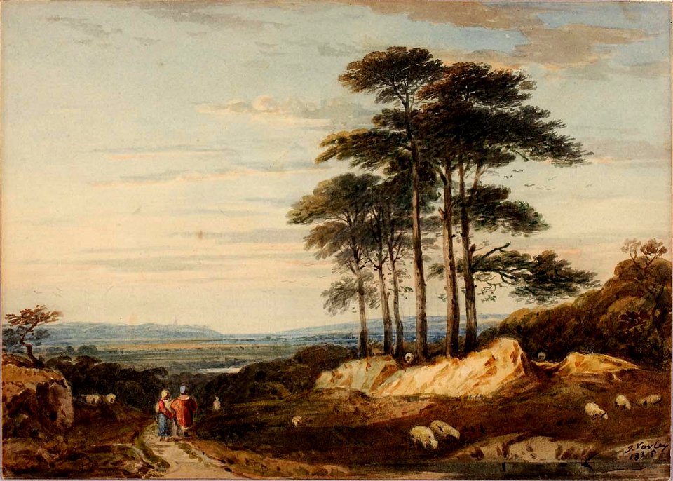 John Varley, Sr. - Landscape - 1956.11.45 - Smithsonian American Art Museum