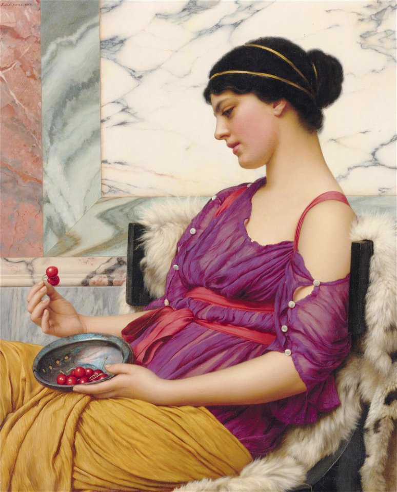 John William Godward - Ismenia, 1908