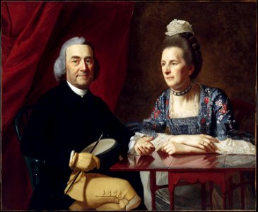 John Singleton Copley - Mr. and Mrs. Isaac Winslow (Jemima Debuke) - 39.250 - Museum of Fine Arts. Free illustration for personal and commercial use.