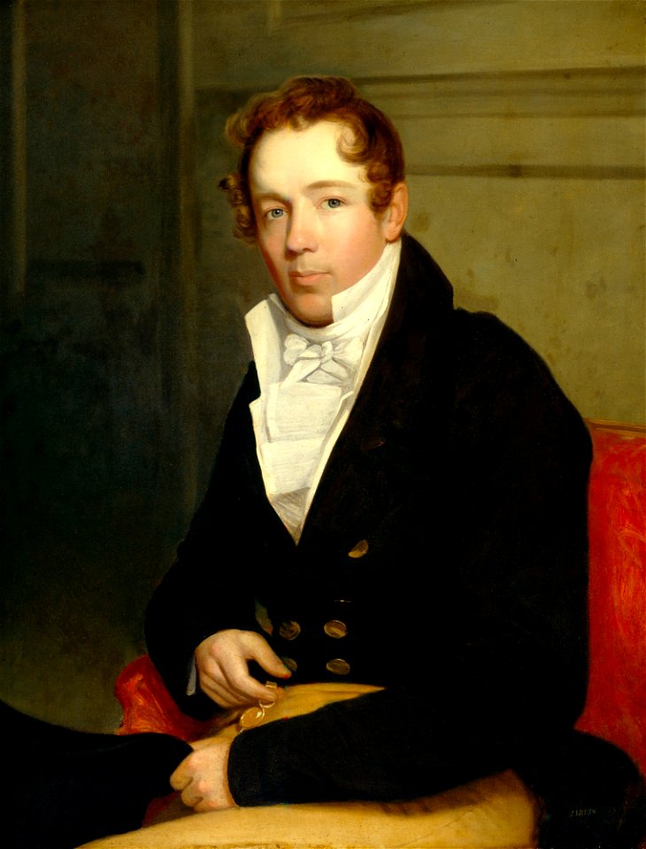 John Wesley Jarvis - Jacob Houseman - 41.55 - Detroit Institute of Arts