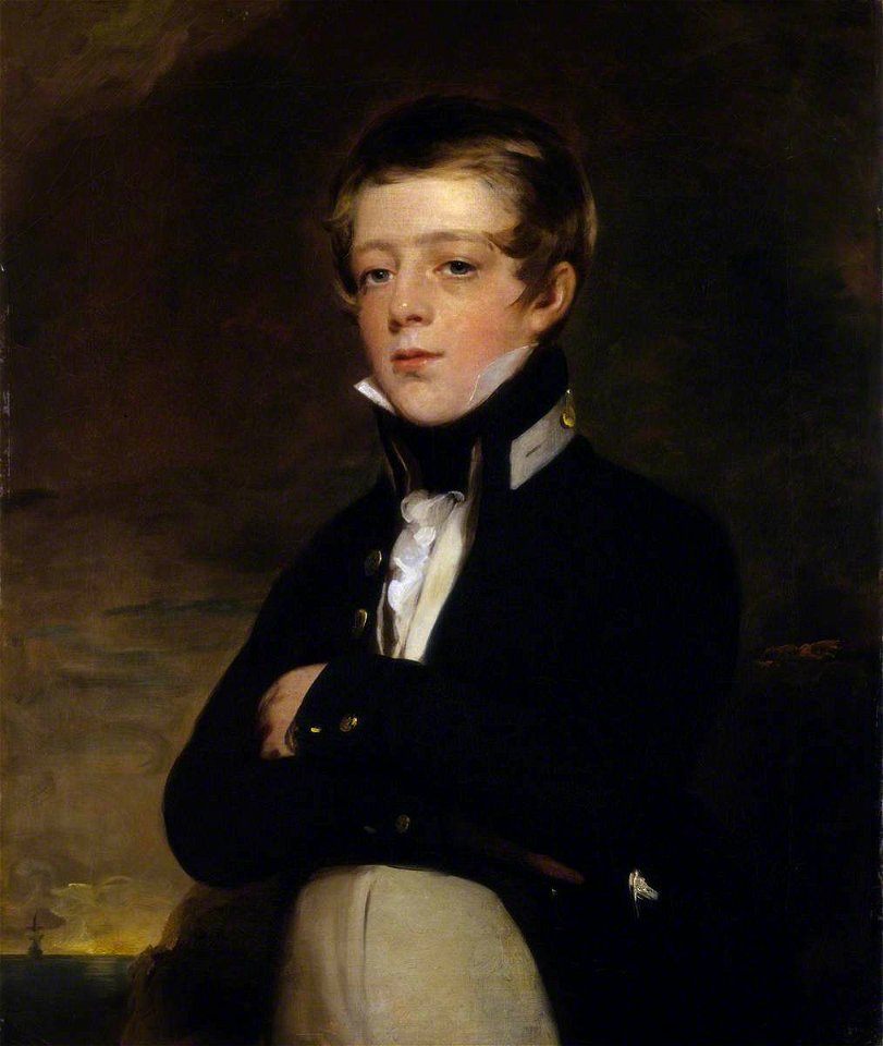 John Watson Gordon (1788-1864) - Midshipman John Russell (1811–1843) - BHC2994 - Royal Museums Greenwich