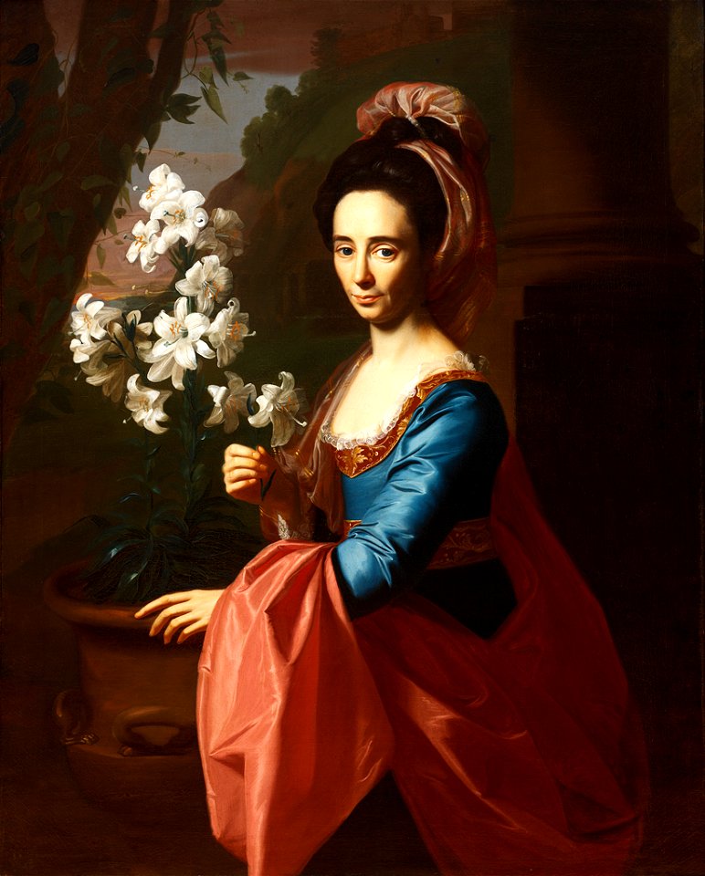 John Singleton Copley - Portrait of Rebecca Boylston Gill - 07.120 - Rhode Island School of Design Museum