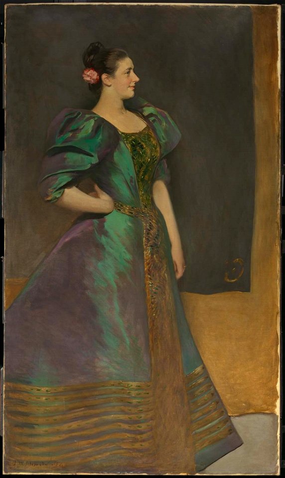John White Alexander - Mrs. J. Randolph Coolidge, Jr. (Mary Hamilton Hill) - 1980.659 - Museum of Fine Arts