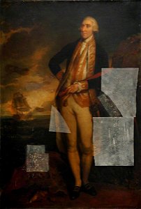 John Wood (1801-1870) - Viscount Samuel Hood (1724–1816) (copy after Thomas Gainsborough) - BHC2777 - Royal Museums Greenwich