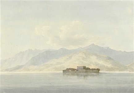 John Warwick Smith - Isola Madre, Lago Maggiore - Google Art Project