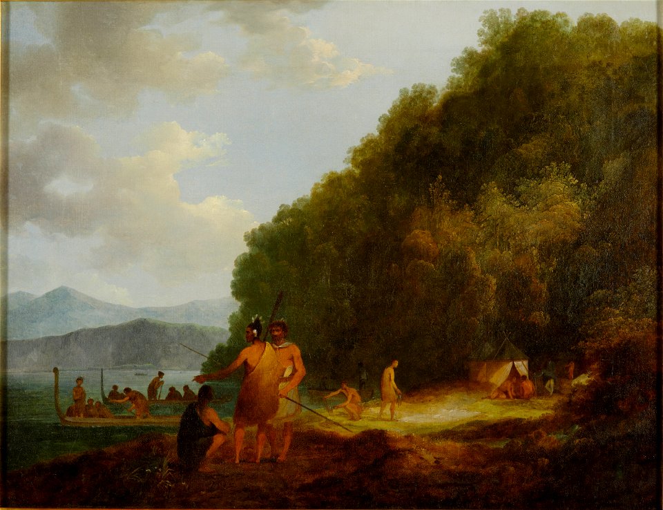 John Webber - Ship Cove, Queen Charlotte Sound - cropped
