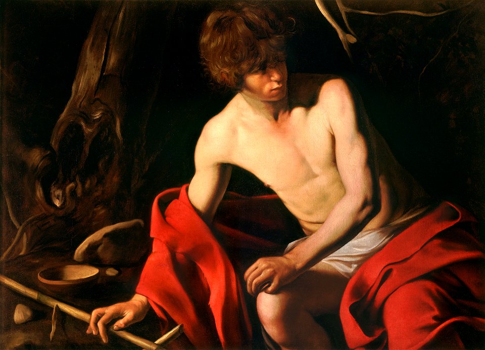 John the Baptist-Caravaggio (Galleria Nazionale d'Arte Antica)