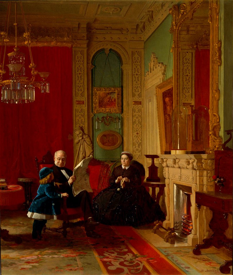 Eastman Johnson - The Brown Family (1869)